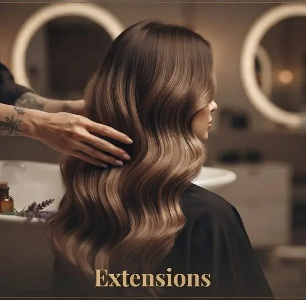 Extensions μαλλιών για όγκο και μήκος
